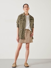 Hush Green Eloise Utility Jacket - Image 2 of 5