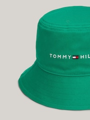 Tommy Hilfiger Green Essential Bucket Hat - Image 2 of 4