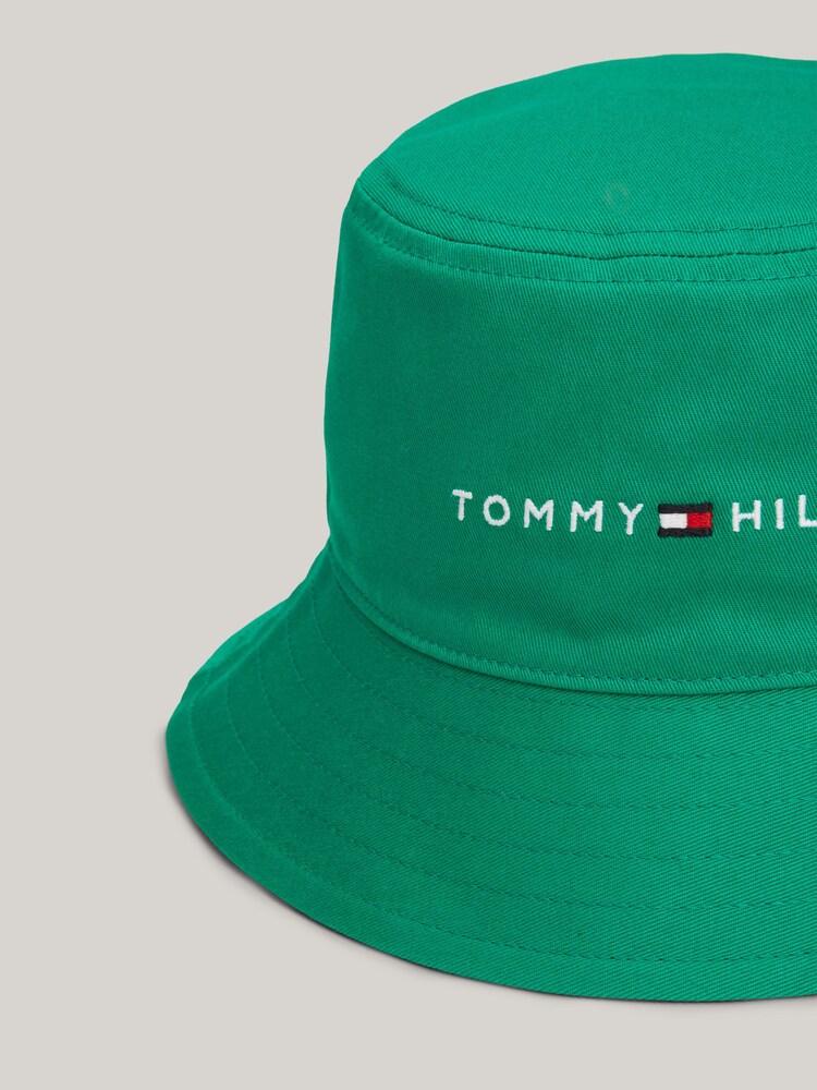 Tommy Hilfiger Green Essential Bucket Hat - Image 2 of 4