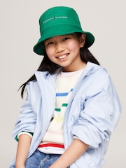 Tommy Hilfiger Green Essential Bucket Hat - Image 4 of 4