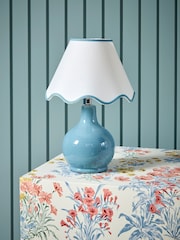 Laura Ashley Blue Bramhope Table Lamp - Image 2 of 5