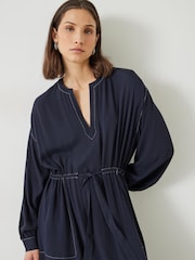 Hush Blue Julie Contrast Maxi Dress - Image 3 of 4