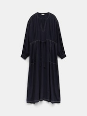 Hush Blue Julie Contrast Maxi Dress - Image 4 of 4