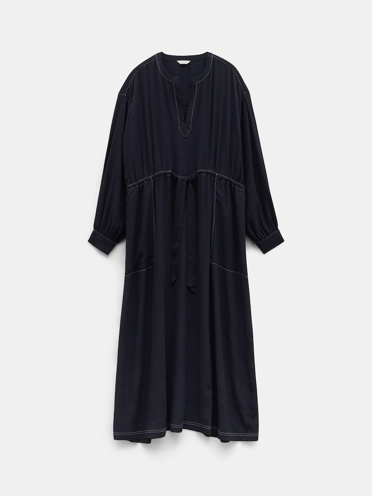 Hush Blue Julie Contrast Maxi Dress - Image 4 of 4