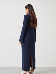 Hush Penny Kleid aus Rippstrick mit Rundhalsausschnitt - Bild 2 von 5