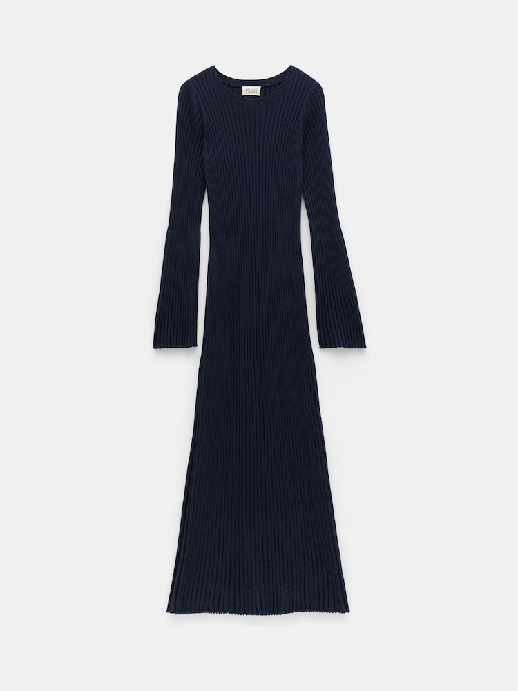 Hush Penny Kleid aus Rippstrick mit Rundhalsausschnitt - Bild 5 von 5