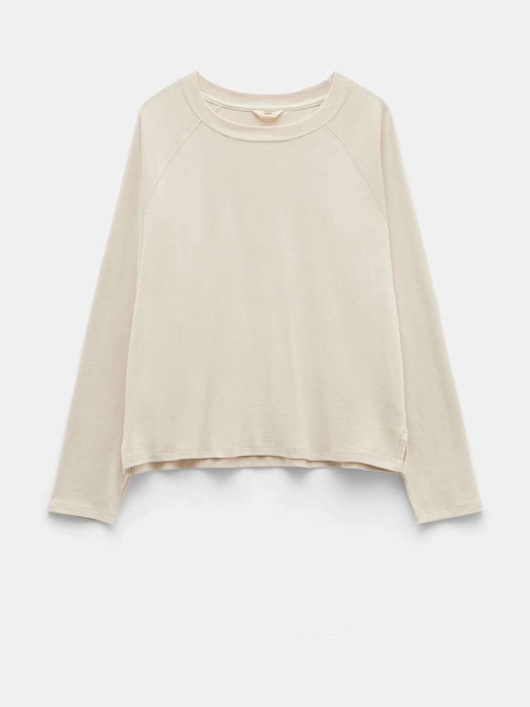 Hush Cream 100% Cotton Matilda Raglan Top - Image 5 of 5