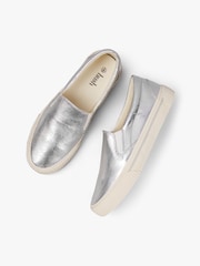 srebrna (barva); srebro - Športni copati Hush Gili Slip-on - Slika 5 iz 5