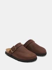 Hush Brown Lupita Mule Clogs - Image 2 of 5