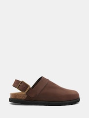 Hush Brown Lupita Mule Clogs - Image 4 of 5