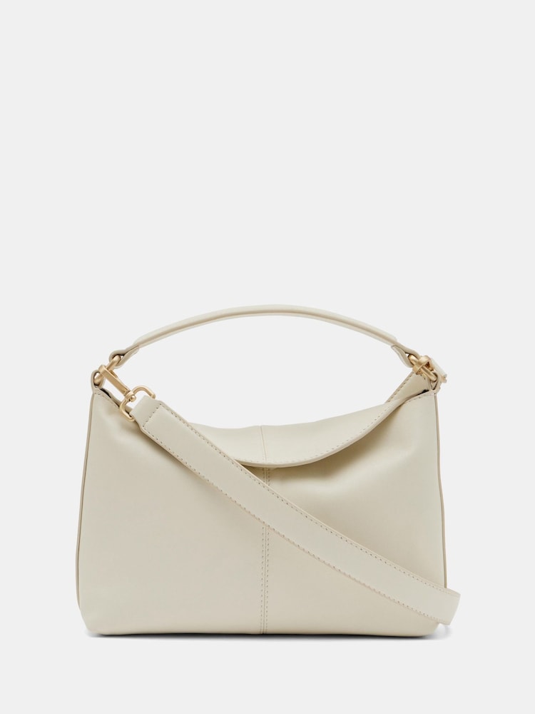 Hush Grey Stevie Magdot Leather Cross-Body Bag - Image 1 of 4