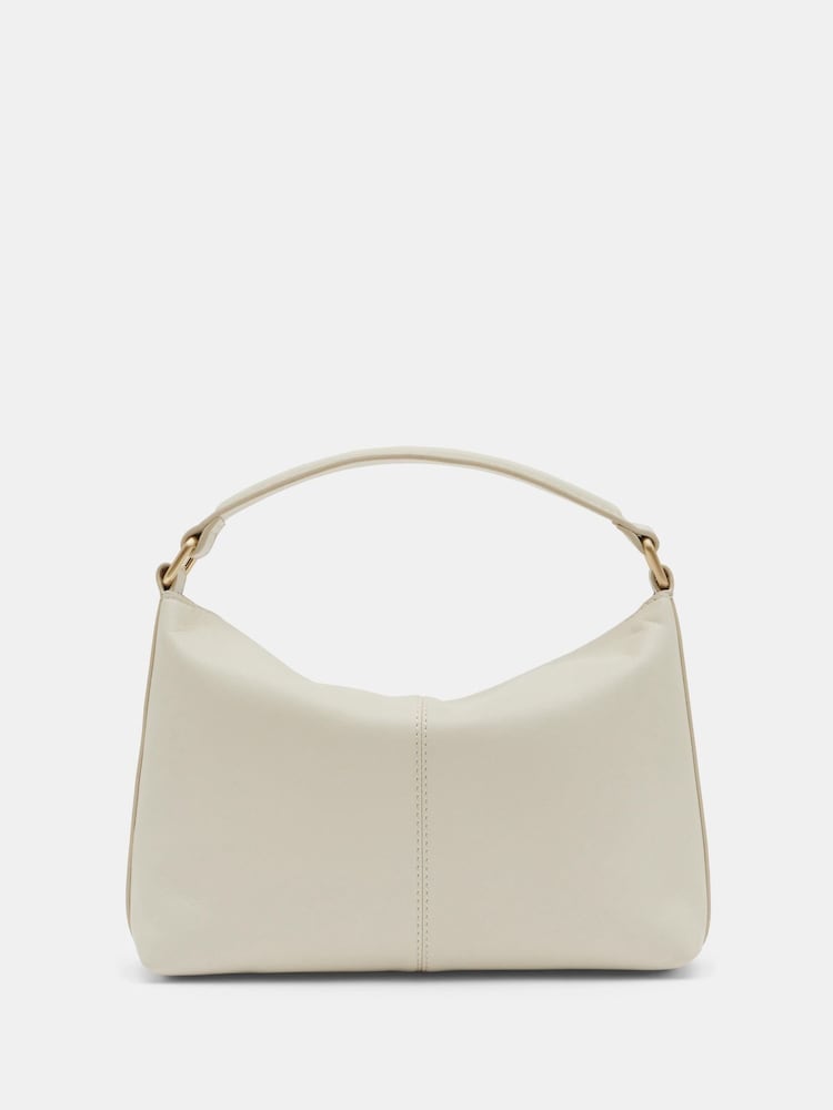 Hush Grey Stevie Magdot Leather Cross-Body Bag - Image 2 of 4
