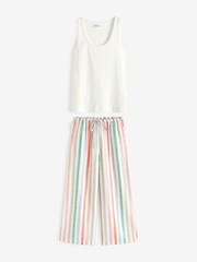 Hush Multi Rudie Stripe Trouser Pyjamas Set - Image 5 of 8