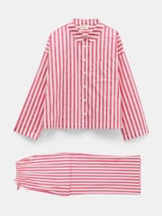 Hush Emerson Pyjama-Set mit kastigem Hemd - Bild 5 von 5