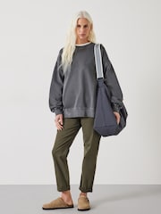 Hush Green Tanya Tapered Chino Trousers - Image 3 of 5