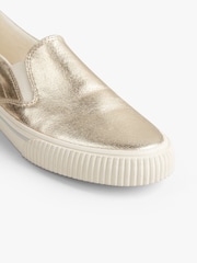 zlata (barva); zlato - Športni copati Hush Gili Slip-on - Slika 4 iz 5