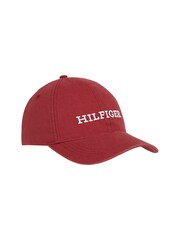Tommy Hilfiger Red Monotype Logo Cap - Image 2 of 3