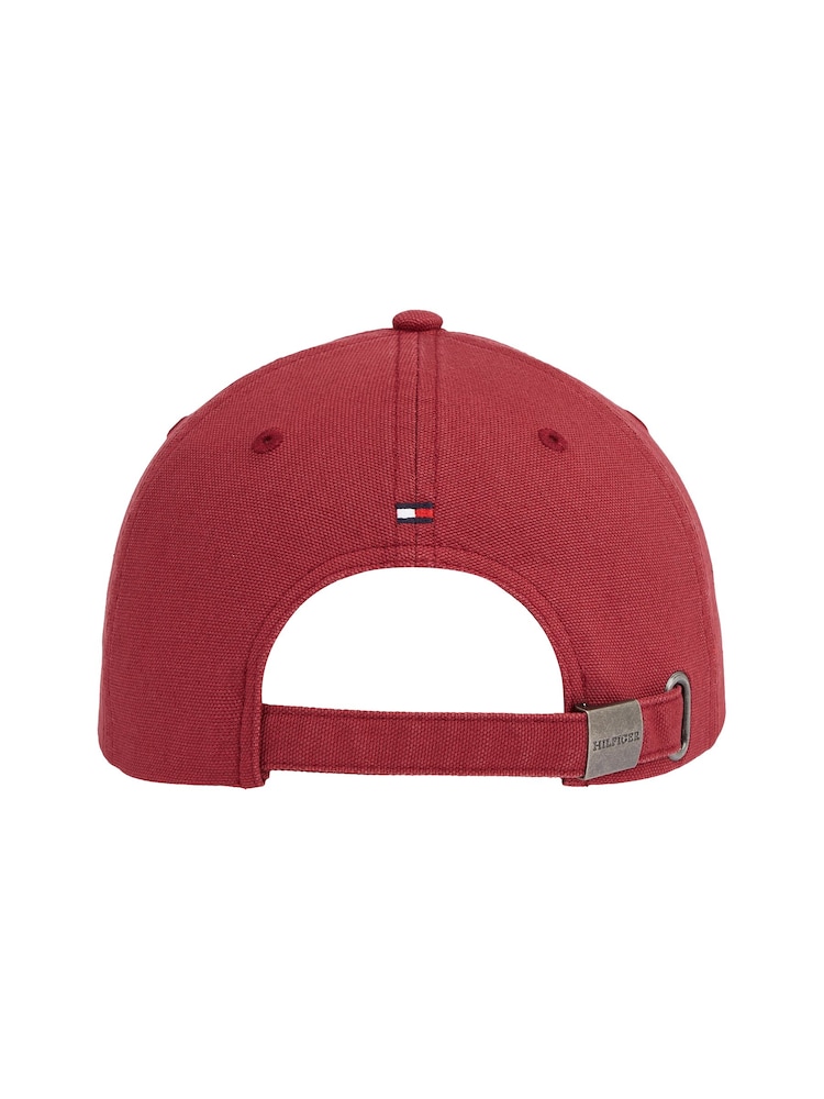 Tommy Hilfiger Red Monotype Logo Cap - Image 3 of 3 Tommy Hilfiger Red Monotype Logo Cap - Image 3 of 3