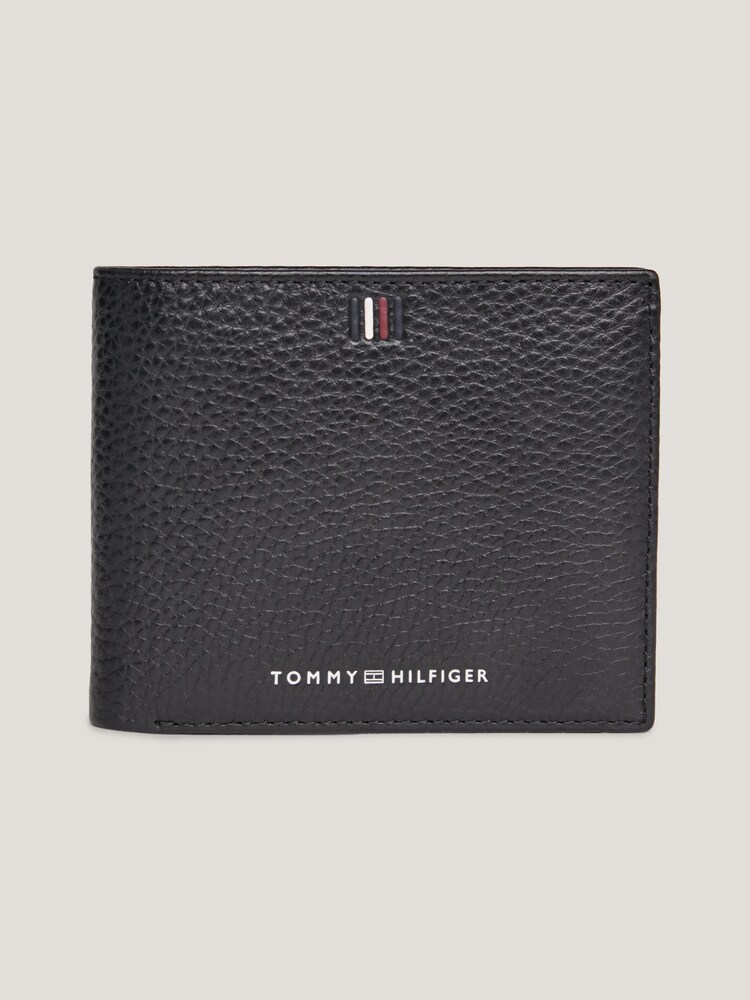 Tommy Hilfiger Black Central Card And Coin Wallet - Image 1 of 3 Tommy Hilfiger Black Central Card And Coin Wallet - Image 1 of 3