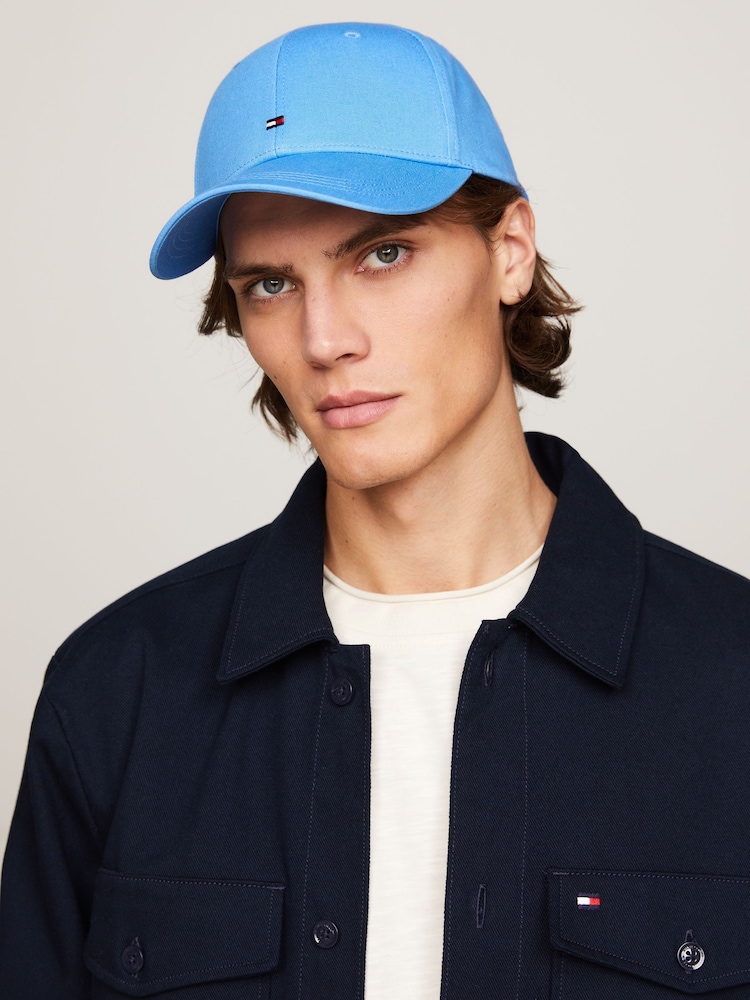 Tommy Hilfiger Blue Flag Cotton Cap - Image 1 of 3 Tommy Hilfiger Blue Flag Cotton Cap - Image 1 of 3