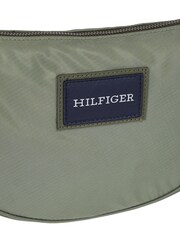 Tommy Hilfiger Green Summer Crescent Crossbody Bag - Image 4 of 4