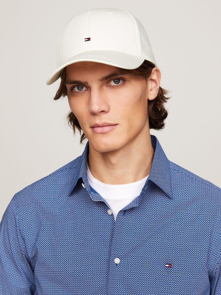 Хлопковая кепка с флагом Tommy Hilfiger - Изображение 1 из 3