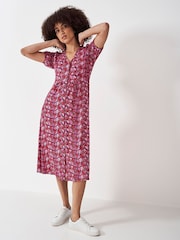 Crew Clothing Kiki Short Sleeve Jersey Dress - Image 1 of 5