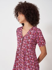 Crew Clothing Kiki Short Sleeve Jersey Dress - Image 3 of 5