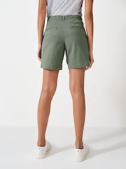Crew Clothing Green Chino Shorts - Image 2 of 5