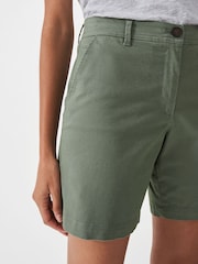 Crew Clothing Green Chino Shorts - Image 4 of 5