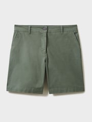 Crew Clothing Green Chino Shorts - Image 5 of 5
