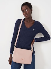 Crew Clothing Leather Crossbody Bag - Image 2 of 5
