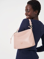 Crew Clothing Leather Crossbody Bag - Image 3 of 5