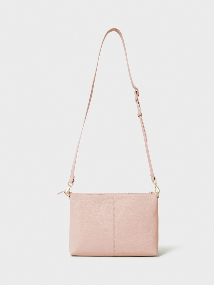 Crew Clothing Leather Crossbody Bag - Image 5 of 5