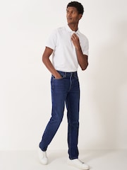 Crew Clothing Light Blue Spencer Slim Jeans - Image 3 of 5