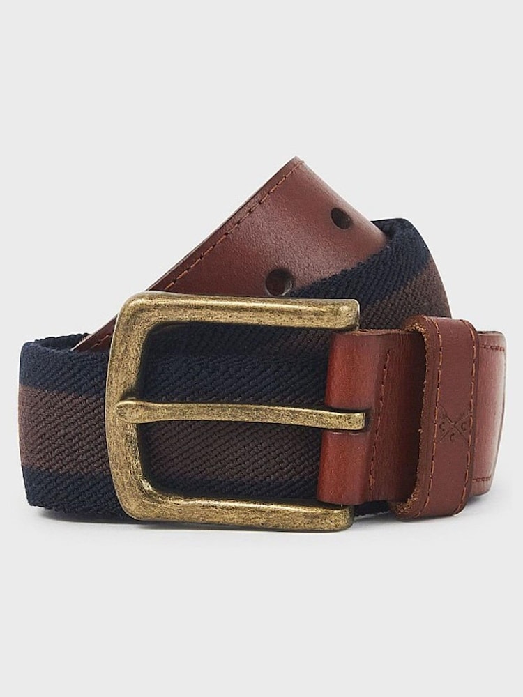 Crew Clothing Woven Stretch Belt - Image 3 of 3