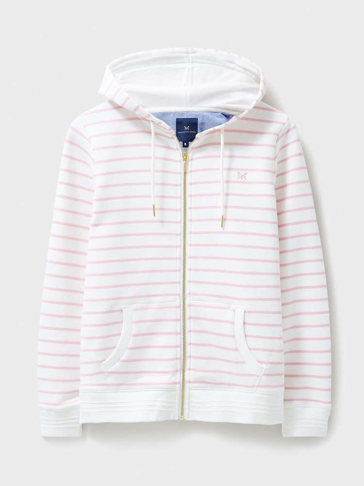Crew Clothing Heritage Zip Through Hoodie - Image 5 of 5