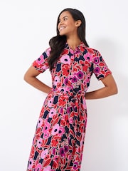 Crew Clothing Short Sleeve Shirt Dress - Image 3 of 5