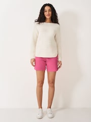 Crew Clothing Pink Chino Shorts - Image 1 of 5