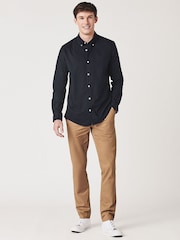 Crew Clothing Blue 100% Cotton Classic Shirt - Image 2 of 6