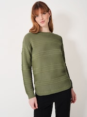 Crew Clothing Tali Boat Neck Knit Jumper - Image 1 of 5