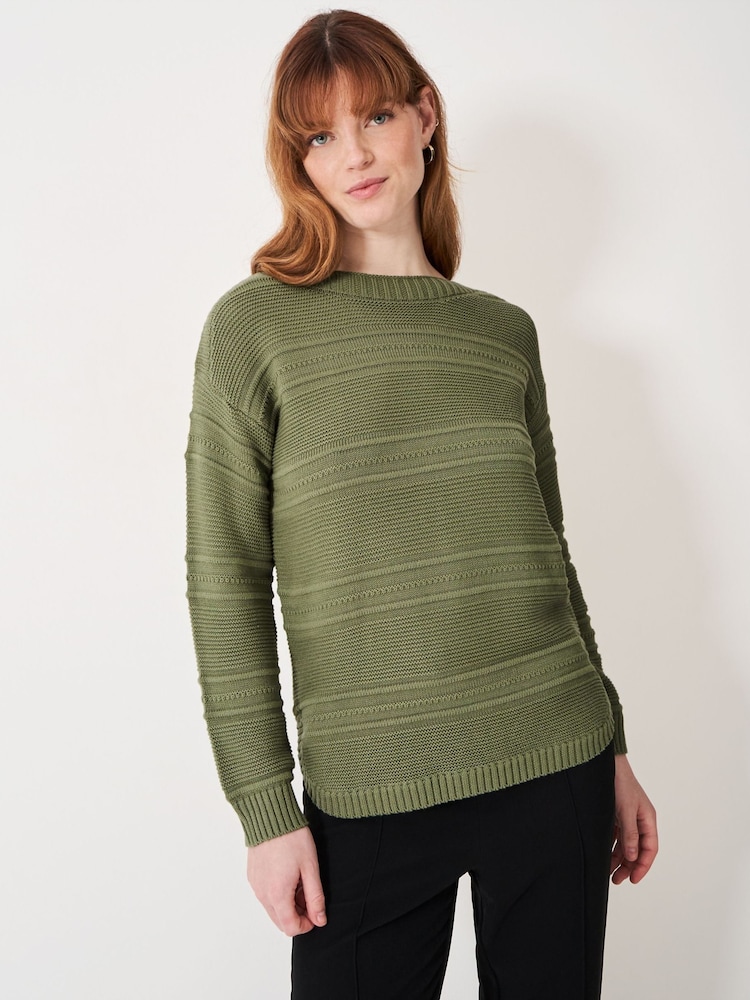 Crew Clothing Tali Boat Neck Knit Jumper - Image 1 of 5