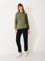 Crew Clothing Tali Boat Neck Knit Jumper - Image 3 of 5