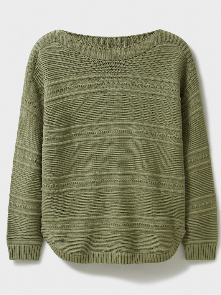 Crew Clothing Tali Boat Neck Knit Jumper - Image 5 of 5