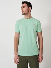 Crew Clothing Company Plain 100% Cotton Classic T-Shirt - Image 1 of 5