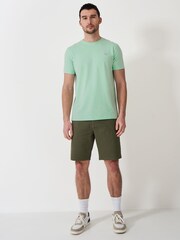Crew Clothing Company Plain 100% Cotton Classic T-Shirt - Image 3 of 5