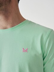 Crew Clothing Company Plain 100% Cotton Classic T-Shirt - Image 4 of 5