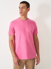Crew Clothing Company Plain 100% Cotton Classic T-Shirt - Image 1 of 5