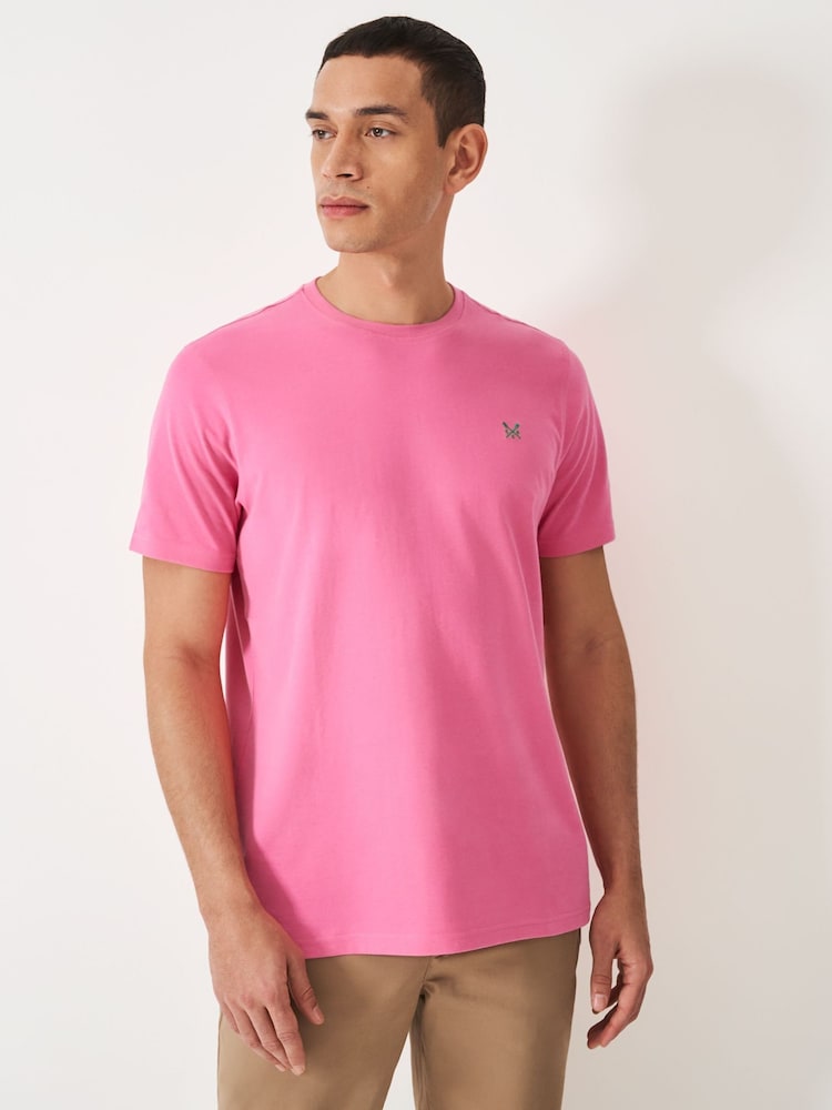 Crew Clothing Company Plain 100% Cotton Classic T-Shirt - Image 1 of 5