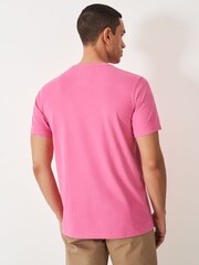 Crew Clothing Company Plain 100% Cotton Classic T-Shirt - Image 3 of 5
